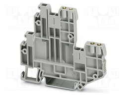 End/partition plate; screw terminal; PA; L: 64.4mm; terminals: 0