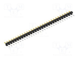 Connector: pin strips; pin header; male; PIN: 30; 2.54mm; SMT; 1x30