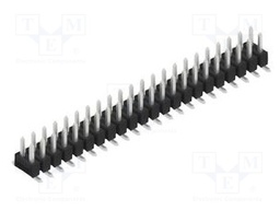Connector: pin strips; pin header; male; PIN: 44; 2.54mm; SMT; 2x22