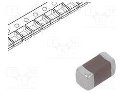 Capacitor: ceramic; 1uF; 25VDC; X7R; ±10%; SMD; 0603