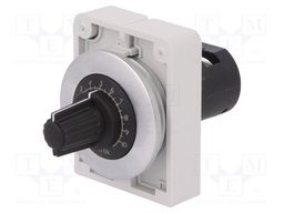 Potentiometer; 30mm; RMQ-Titan; -25÷70°C; Ø30.5mm; IP66; 470kΩ