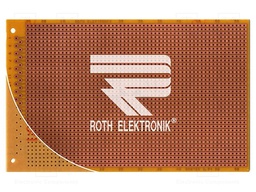 Board: universal; single sided,prototyping; W: 100mm; L: 160mm