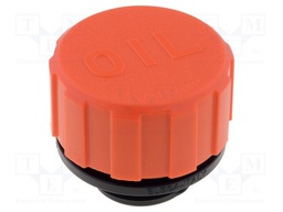 Breather cap; with "tech-foam" air filter of polyurethane