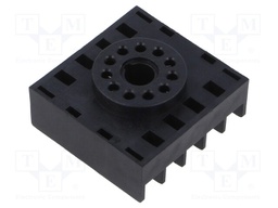 Relays accessories: socket; PIN: 11; Electr.connect: round socket