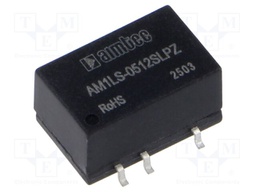 Converter: DC/DC; 1W; Uin: 4.5÷5.5V; Uout: 12VDC; Iout: 84mA; SMD