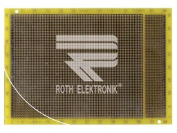 Board: universal; single sided,prototyping; W: 114.3mm; L: 165.1mm