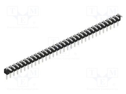 Connector: pin strips; pin header; male; PIN: 32; 2.54mm; THT; 1x32