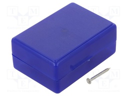 Enclosure: multipurpose; X: 59mm; Y: 84mm; Z: 37mm; ABS