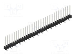 Connector: pin strips; pin header; male; PIN: 30; 2.54mm; SMT; 1x30