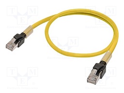 Connection lead; IP20; 30VDC; 1A; 10m; Series: XS6; -25÷75°C; Cat: 6a