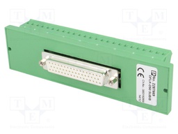 D-Sub; PIN: 50; socket; female; with flange; screw terminal