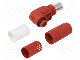 Connector: DC supply; plug; ES-250A; PIN: 1; for cable; crimped