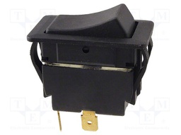 ROCKER; SPST-NO; Pos: 2; OFF-(ON); 20A/125VAC; Rcont max: 50mΩ; RVW