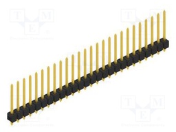 Connector: pin strips; pin header; male; PIN: 26; 2.54mm; THT; 1x26