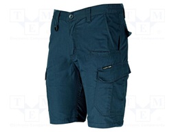 Protective shorts; Size: XXXL; navy blue; short,slim-fit; 220g/m2