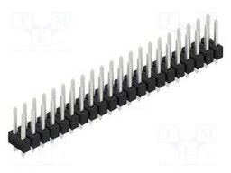 Connector: pin strips; pin header; male; PIN: 42; 2.54mm; THT; 2x21