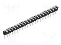 Connector: pin strips; pin header; male; PIN: 21; 2.54mm; THT; 1x21