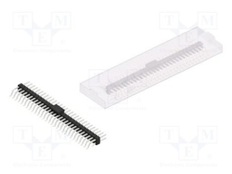 Connector: pin strips; pin header; male; PIN: 58; 2.54mm; SMT; 2x29