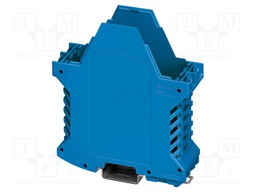 Enclosure base; with terminals; blue; UL94V-0; ME 35; X: 107.3mm