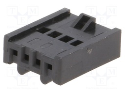 Plug; wire-board; female; Minimodul; 2.5mm; PIN: 4; w/o contacts