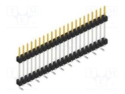 Connector: pin strips; pin header; male; PIN: 22; 2.54mm; SMT; 1x22