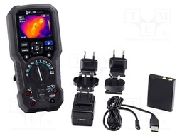 Digital multimeter with infrared camera; LCD,color; 3x/s; IP40
