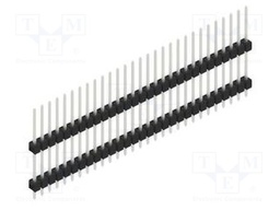 Connector: pin strips; pin header; male; PIN: 29; 2.54mm; THT; 1x29