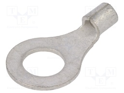 Ring terminal; M6; 1÷2.5mm2; non-insulated; tinned; copper