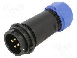 Plug; SY21; IP67; for cable; -40÷85°C
