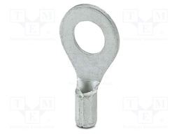 Non-insulated; Body: silver; Tip: ring