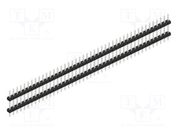 Connector: pin strips; pin header; male; PIN: 44; 2mm; THT; 1x44