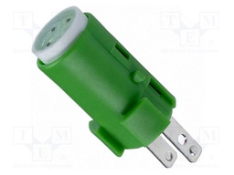 Colour: green; 5VDC; 5VAC; A16; Accessories: illuminating unit