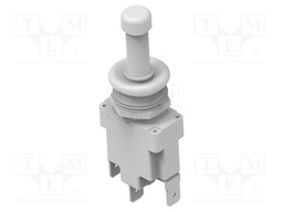 Switch: toggle; Pos: 3; SP3T; (ON)-OFF-(ON); 15A/115VAC; 20A/28VDC