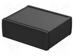 Enclosure: with panel; ALUBOS; X: 210mm; Y: 150mm; Z: 70mm; aluminium