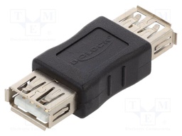 Adapter; USB 2.0; USB A socket,both sides