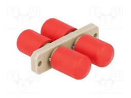 Adapter; ST/PC,both sides; beige; -40÷85°C