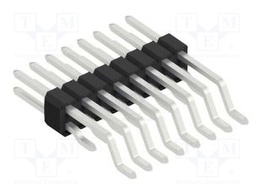 Connector: pin strips; pin header; male; PIN: 16; 1.27mm; SMT; 2x8