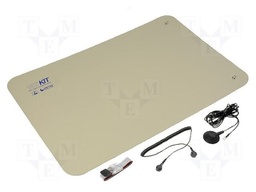 Protective bench kit; ESD; L: 600mm; W: 400mm; D: 2mm; beige; 1MΩ/km