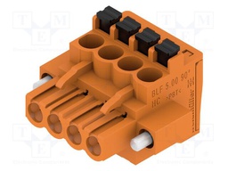 Pluggable terminal block