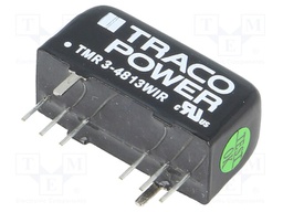 Converter: DC/DC; 3W; Uin: 18÷75V; 15VDC; Iout: 200mA; SIP8; 5.9g