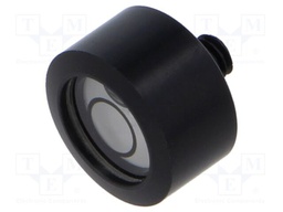 Spirit level; with smooth reference surface; 9.5mm; aluminium