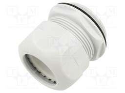 Cable gland; without nut; M63; 1.5; IP68; PA; grey