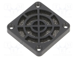 Filter; Ø40mm; plastic; 1set; black; Mounting: screw