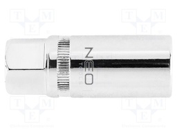 Socket; for spark plugs; 16mm; 1/2"