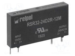 Relay: solid state; 48÷280VAC; 1-phase; PCB; -30÷80°C; 28x5.2x15mm