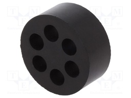 Insert for gland; with metric thread; Size: M40; IP54; Holes no: 6