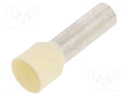 Tip: bootlace ferrule; 16mm2; crimped; for cable; insulated; ivory