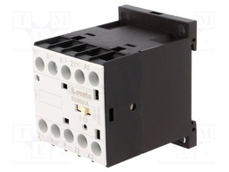 Contactor: 3-pole; NO x3; Auxiliary contacts: NC; 230VAC; 6A; DIN