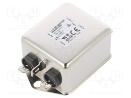 Filter: anti-interference; one-phase; 250VAC; Cx: 100nF; Cy: 4.7nF