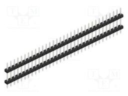 Connector: pin strips; pin header; male; PIN: 33; 2mm; THT; 1x33